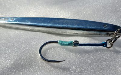 Chrome color fishing jig